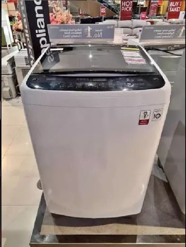 Стиральные машины LG 10 кг Вертикальной загрузкой T1066NEFV