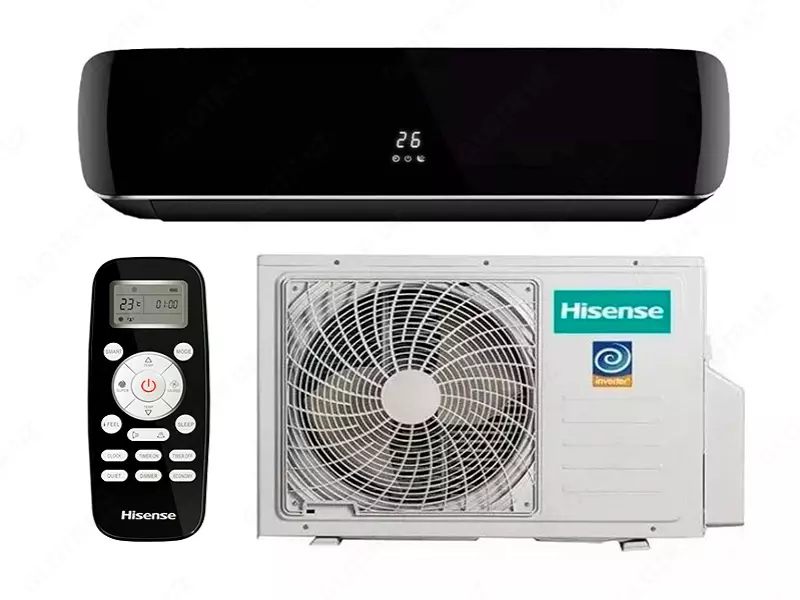   Настенная сплит-система Hisense BLACK CRYSTAL DC Inverter AS-09