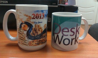 60 000 сум / шт. Кружки с Вашим фото или логотипом компании