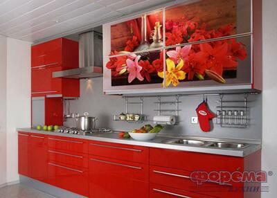 Кухня модели"Панорама" на заказ.