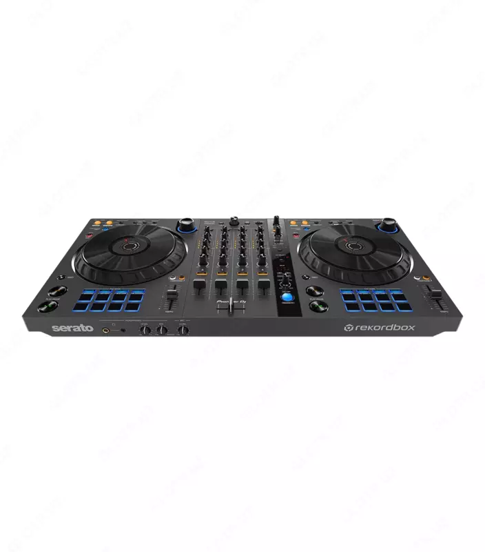 Pioneer DJ DDJ-FLX6-GT turli DJ ilovalari uchun 4 kanalli DJ kontrolleri (grafit)