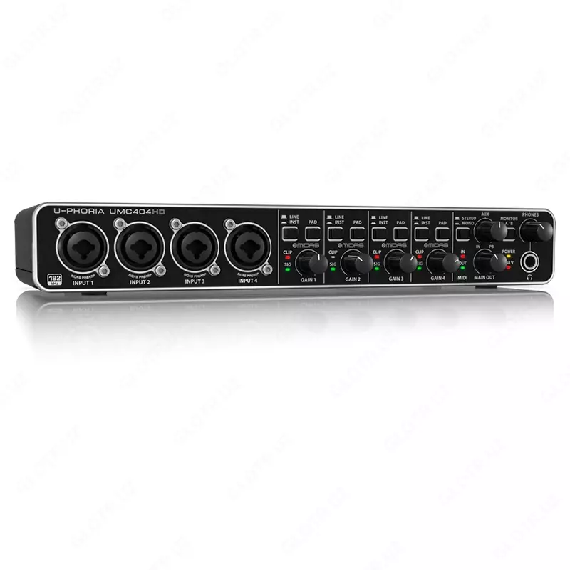 Внешняя студийная звуковая карта Behringer U-PHORIA UMC404HD