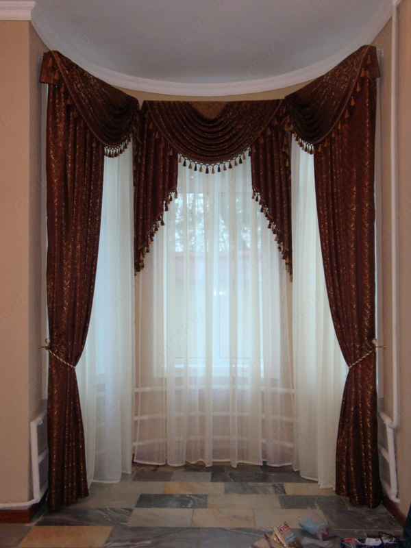 Шторы для эркерных окон - от 850 000 сум