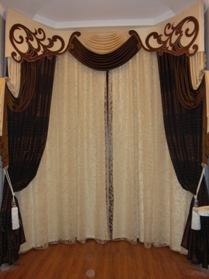 Dafna derazalari uchun pardalar Chakana savdo