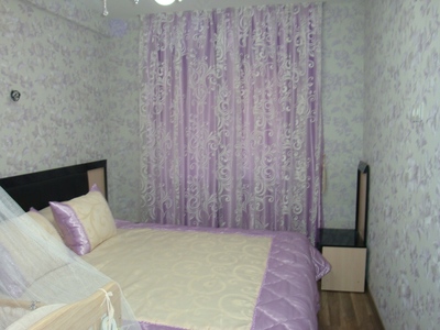 Шторы и покрывало для спальни Арт. 013