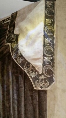 300 000 so'm / pogonometrdan Эксклюзивные японские шторы с вышивкой.