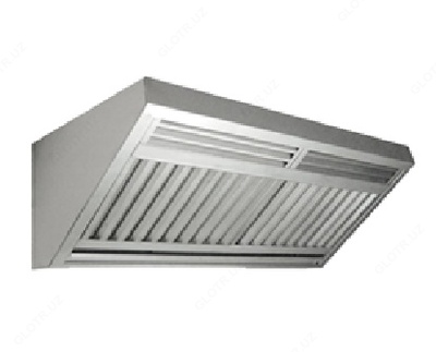 Зонты вытяжные пристенные из нержавеющей стали