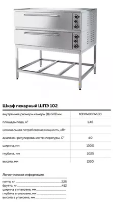 Pishirish shkafi ShPE 102