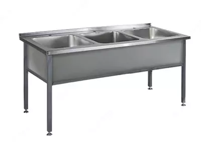 Ванна моечная 3 секционная