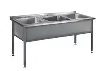 Ванна моечная 3 секционная