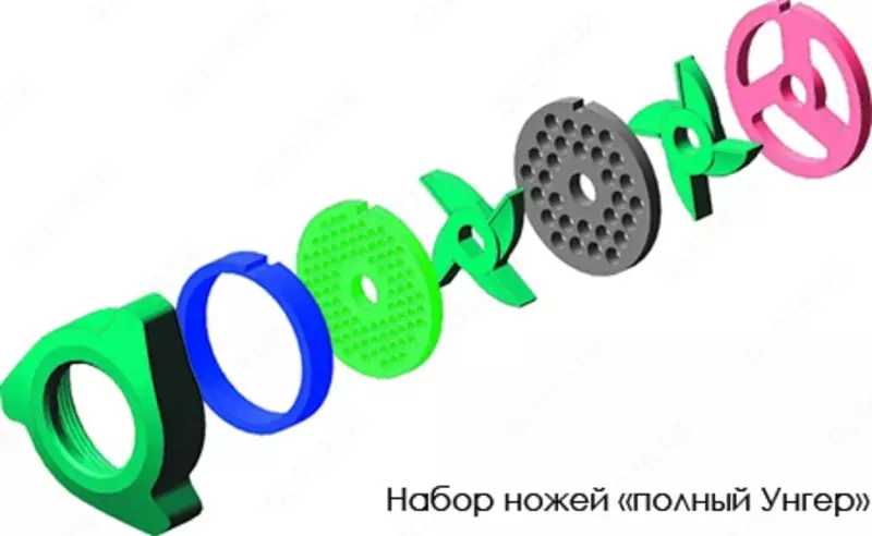 Мясорубка М-300 380-В с реверсом