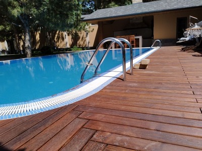 Изготовление террас под ключ из натуральной европейской термодревесины