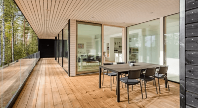 Изготовление террас под ключ из натуральной европейской термодревесины