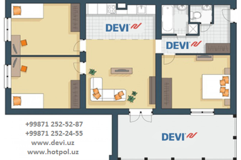 Всё , что вы хотели знать о системе тёплого пола