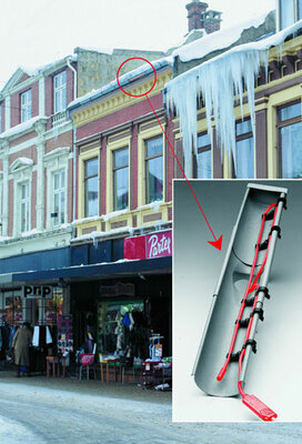 Cистема снеготаяния кровли. Кабель нагревательный Deviflex™ DTCE