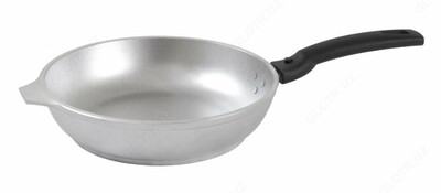 Qovurilgan idishda alyuminiy