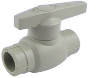Кран пвх  шаровой