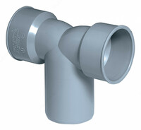 Двойной трубоотвод с настольным креплением В/Р 20*20*1/2.