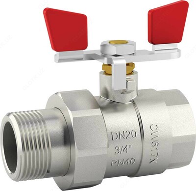 Шаровой прямой кран Турция 25.