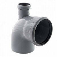 Канализационный тройник модели 90* "AS-PL" 110/75