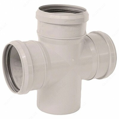 Полипропиленовая крестовина модели 87* "AS-PL" 110/100