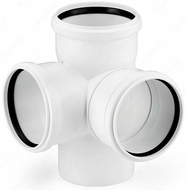 Полипропиленовая крестовина модели 45* "AS-PL" 125/125