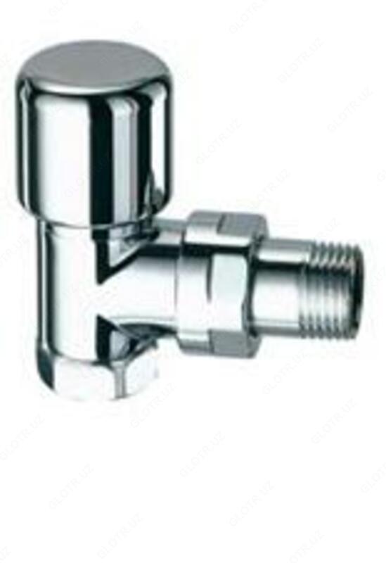 Угловой кран (хром) из латуни