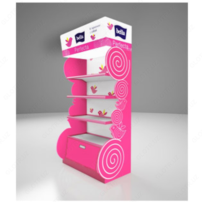   Стеллаж для товара  в гипермаркете Мега Планет