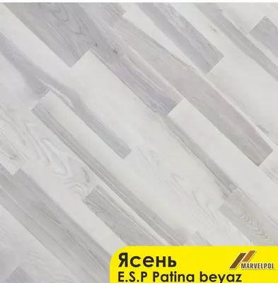 Parquet Ash E.S.P Patina beyaz