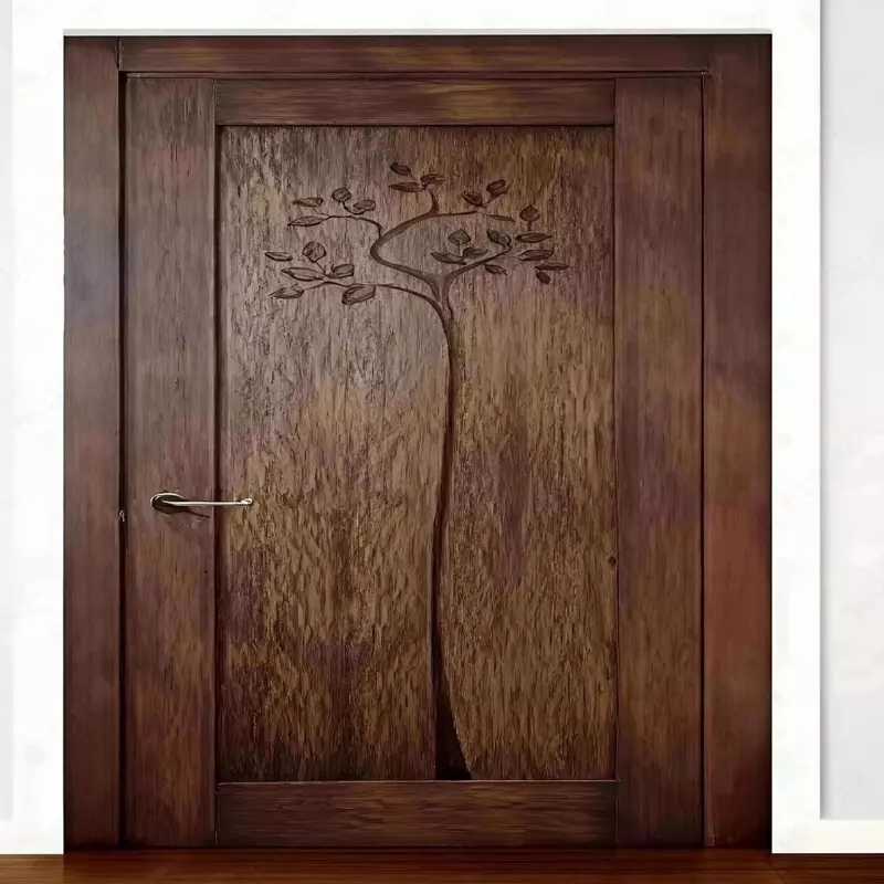 Двери из чистого массива - по запросу