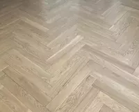  Коллекция паркетной доски (Елочка) Marvelpol 300х1200х90х15 мм  400х1200х120х20 мм (Дуб ванильный) - 