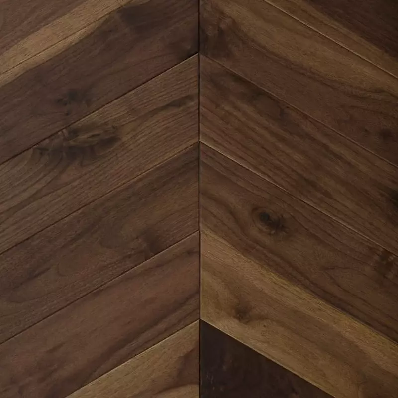  Коллекция паркетной доски (Елочка) Marvelpol 300х1200х90х15 мм  400х1200х120х20 мм (Дуб ореховый) - 