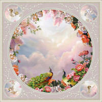 НАТЯЖНЫЕ ПОТОЛКИ С ХУДОЖЕСТВЕННОЙ ПЕЧАТЬЮ - 170 000 so'mdan