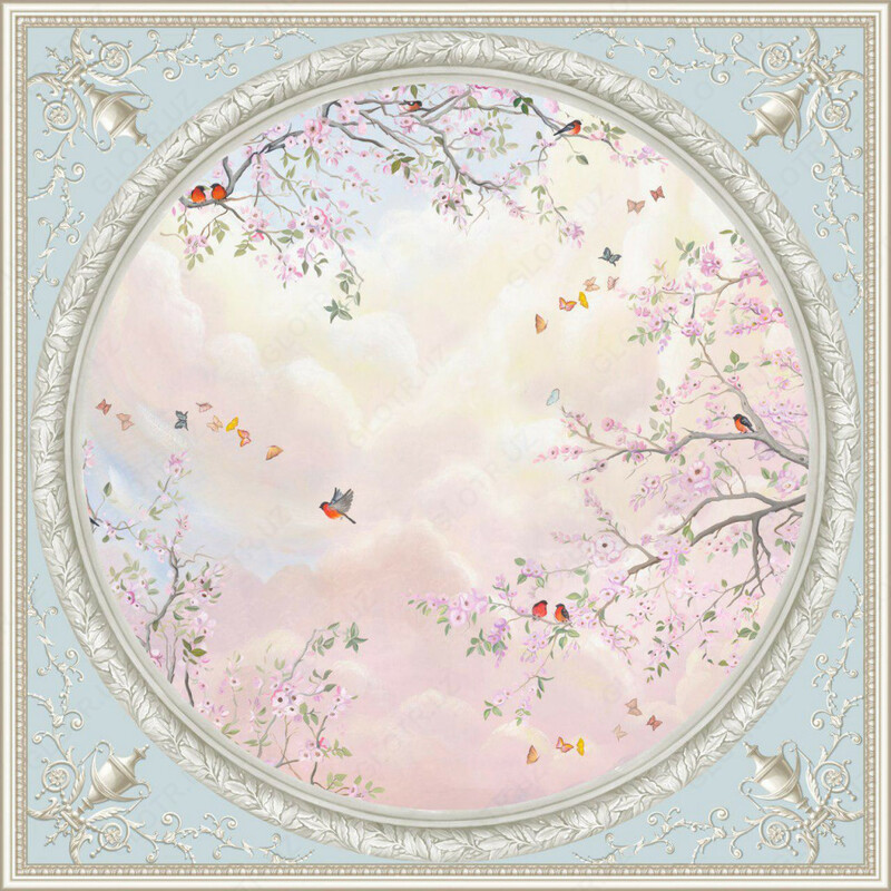 НАТЯЖНЫЕ ПОТОЛКИ С ХУДОЖЕСТВЕННОЙ ПЕЧАТЬЮ