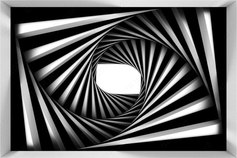 Натяжные потолки с художественной печатью - 170 000 so'mdan