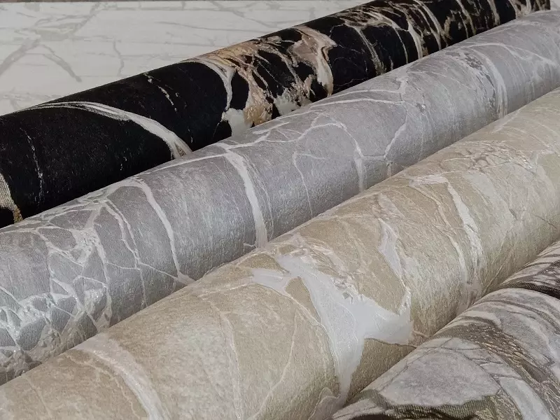  Итальянские моющиеся обои CARRARA 3 Mod.84608 - Oboi Market