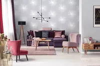  Ateliero Astrid toqilmagan asosdagi vinil fon rasmi (art-285713) - 