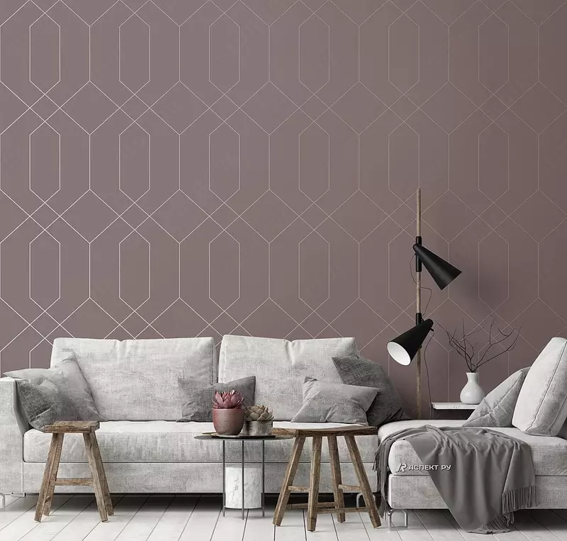  Обои виниловые Мейсон  АСПЕКТ Deluxe (арт-70527-50) - 
