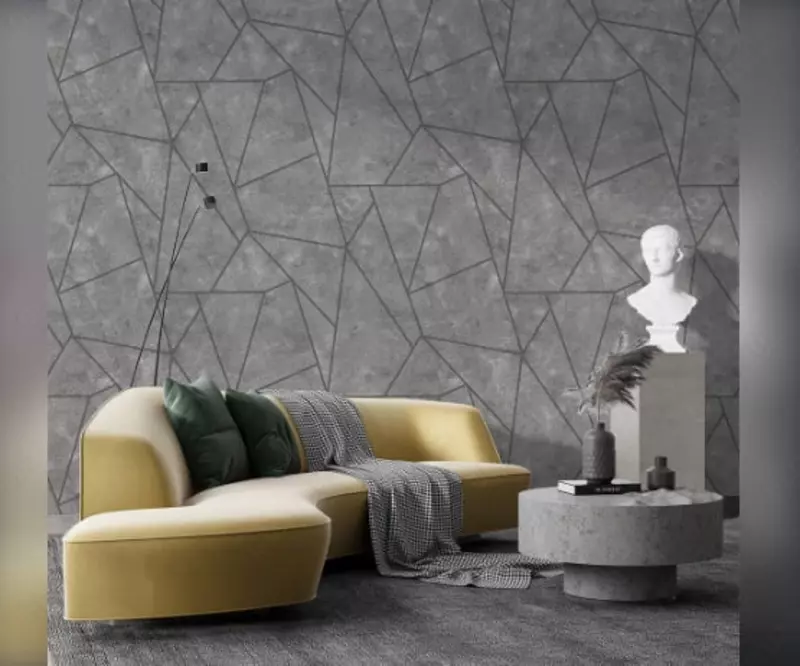 To'qilmagan devor qog'ozi "LifeStyle" Du&Ka, 1,06 x 10 m (Art - 23130-3) Turkiya