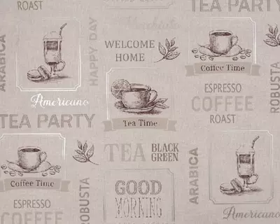 Виниловые обои «Barista» кофейные, 1.6х10.05 м, Россия