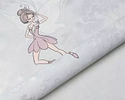 Флизелиновые обои Palitra Home «Mary Fairy» серые, 1.6х10.05 м, Россия