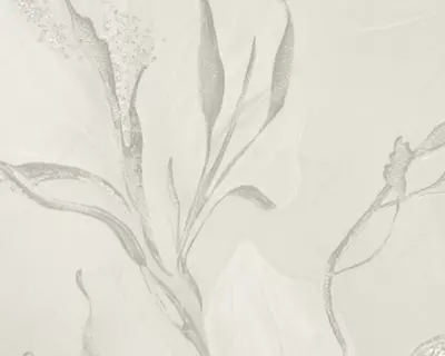 Виниловые обои на флизелиновой основе «Moonbloom» светло-бежевые, 1.6х10.05 м, Россия