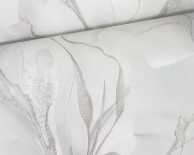 Виниловые обои на флизелиновой основе «Moonbloom» бежевые, 1.6х10.05 м, Россия