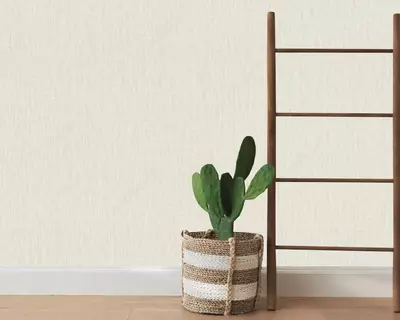 Виниловые обои на флизелиновой основе «Polynezia» бежевые, 1.6х10.05 м, Россия