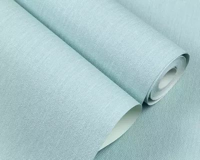 Виниловые обои на флизелиновой основе «Polynezia» голубые, 1.6х10.05 м, Россия