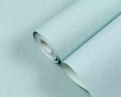 Виниловые обои на флизелиновой основе «Polynezia» голубые, 1.6х10.05 м, Россия