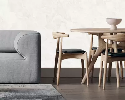 Виниловые обои на флизелиновой основе «Sapphir» кремовые, 1.6х10.05 м, Россия