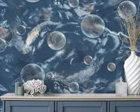 Обои «Monte Solaro Universe» синие