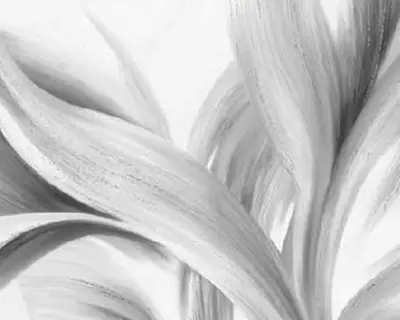 “Bottega” o‘simlik naqshli kulrang oboylar, 1.6x10.05 m, Rossiya