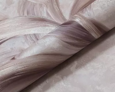 “Bottega” o‘simlik naqshli pushti rangli oboylar, 1.6x10.05 m, Rossiya